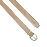 Ceinture Beige Femme Calvin Klein Jeans Ck Must Loop vue 2