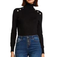 Pull Noir Femme Morgan Mibo