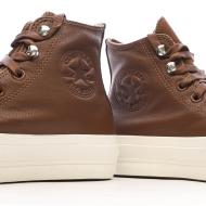 Baskets Marrons Femme Converse All Star Lift Platform vue 7