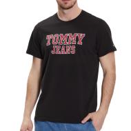 T-Shirt Noir Homme Tommy Hilfiger Essential pas cher
