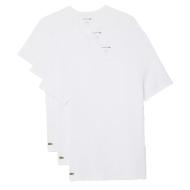 X3 T-Shirts Blanc Homme Lacoste TH9007 pas cher