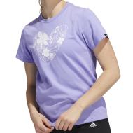 T-shirt Violet Femme Adidas Fun Sport