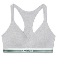Brassière Gris Femme Lacoste World pas cher