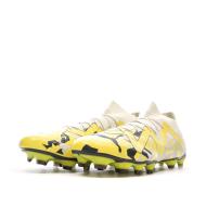 Chaussures de Foot Gris/Jaune Homme Puma Future Match FG/AG vue 6