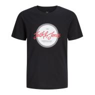 T-Shirt Noir Garçon Jack & Jones Hurban