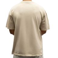 T-Shirt Beige Homme Paname Brothers Uniclo vue 2