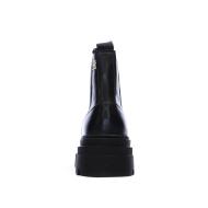 Bottines Noires Femme Tommy Hilfiger Combat Leather Low vue 3