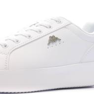 Baskets Blanches/Violet Femme Kappa Amelia vue 7