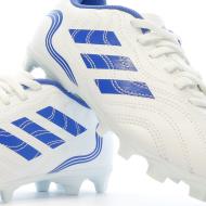 Chaussures de football Blanches/Bleu Enfant Adidas Copa Sense.4 vue 7