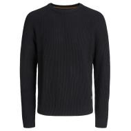 Pull en Maille Noir Homme Jack & Jones Pannel