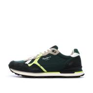 Baskets Verte Homme Pepe Jeans Brit Road