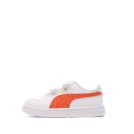 Baskets Blanches Garçon Puma Shuffle pas cher