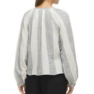 Blouse Blanche/Grise Femme Vila Zoffe vue 2