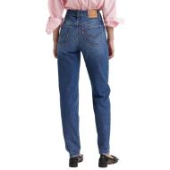 Jean Bleu Foncé Femme Levi's 80's Mom vue 2