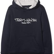 Sweat Bleu Foncé Garçon Teddy Smith Siclass pas cher