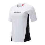 T-Shirt blanc femme New Balance Athletics Classic Layering pas cher