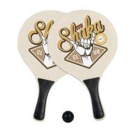 Set 2 raquettes de plage adulte Beach Ball – Jeu de plage fun et résistant vue 2