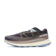 Chaussures de trail Gris/Bleu Femme Salomon Ultra Glide 2 pas cher