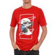 T-shirt Rouge Homme Supreme Grip Greece pas cher