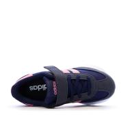 Baskets Marines/Roses Fille Adidas Run 70s vue 4