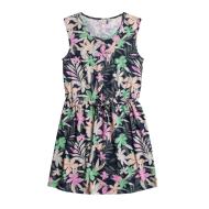Robe Marine/Vert/Rose Fille Roxy Surfs Up pas cher