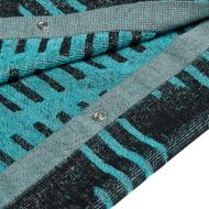 Serviette Turquoise/Noir Homme Adidas Wrap Towel vue 2