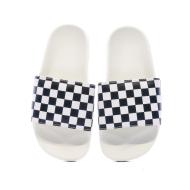 Claquettes blanches/noires enfant Vans WM Slide-On vue 3