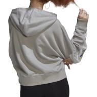 Sweat à Capuche Gris Femme Adidas HF2140 vue 2