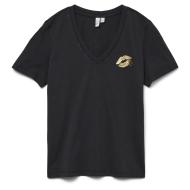 T-Shirt Noir Femme Vero Moda Feyola