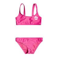 Maillot de Bain Rose 2 Pièces Fille Roxy EARLY pas cher