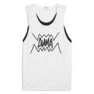 Débardeur de Basketball Blanc/Noir Homme Puma Jaws Core Tank