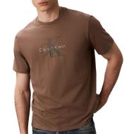 T-Shirt Marron Homme Calvin Klein Jeans Hero