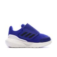 Baskets Bleu Garçon Adidas Runfalcon 3.0 Ac vue 2