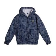 Veste Marine Garçon Guess Hooded