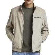 Veste Suédine Gris Clair Homme Jack & Jones Tano pas cher
