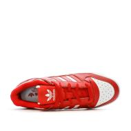 Baskets Rouge Homme Adidas Forum vue 4
