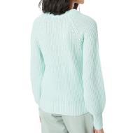 Pull Vert d'eau en maille Femme Vero Moda Sayla vue 2