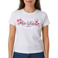 T-Shirt White Men Pepe jeans Pjl L Nd T affordable