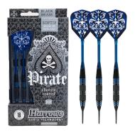 X3 Black/Blue Nylon Pirate Darts affordable