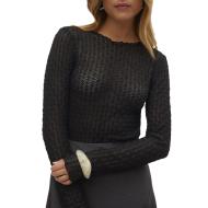 Top Noir Femme Vero Moda Shelby pas cher
