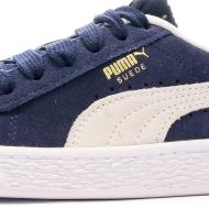 Baskets Bleu Enfant Puma Suede Classic XXI PS vue 7