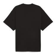 T-Shirt Noir Homme Puma Hoopss vue 2