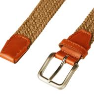 Ceinture Marron Homme Jack & Jones Woven Belt vue 2