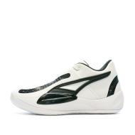 Chaussures de Basket Blanches/Noires Homme Puma Rise Nitro