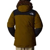 Parka Kaki Homme The North Face Mcmurdo vue 2