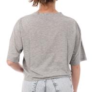 T-shirt Gris Crop Femme Supreme Grip Ranaka vue 2