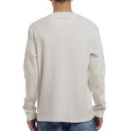 Teddy Smith Waffle White Sweater Photo of the Espace des Marques %store% store - view of %key%