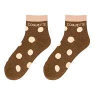 Stella Green Coquette Brown Women’s Socks