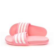 Claquettes Rose/Blanc Adidas Adilette Comfort pas cher