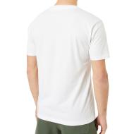 T-shirt Blanc Homme New Balance Stacked Logo vue 2